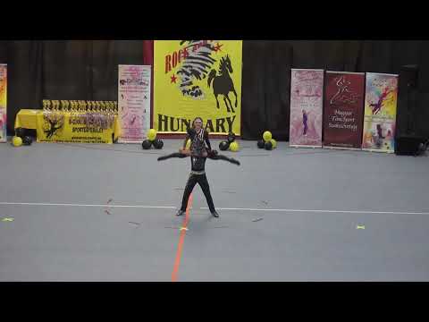 ROCK AND MAGIC SE, Hungary PAPP DÁVID (MUSZTÁNG) - KÁDÁR LARA Junior Országos Bajnokság 6.hely