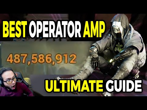 Warframe Best Operator Amp for Void Cascade, Eidolon Hunts and More | The Ultimate Guide!