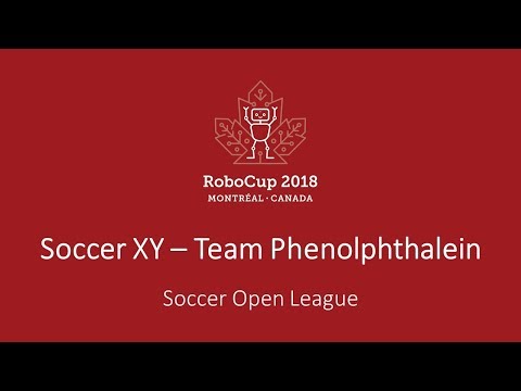 RoboCup Junior Canada 2018 - Soccer Open: Soccer XY - Team Phenolphthalein (11:1)