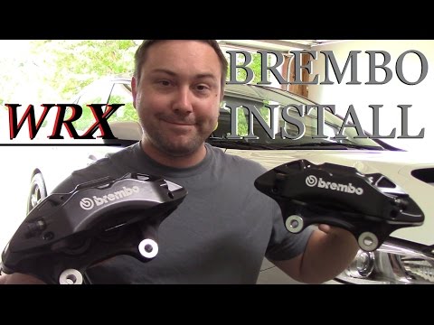 2015 - 2017 CHEAP SUBARU WRX CTSV BREMBO BRAKE | HOW TO INSTALL