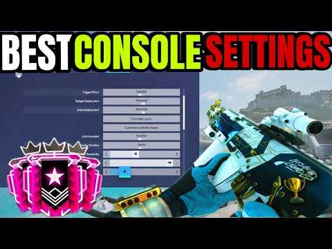 HOW A 1.6 KD CONTROLLER CHAMPION PLAYS RANKED + SETTINGS & SENSITIVITY - Rainbow Six Siege PS5/XBOX