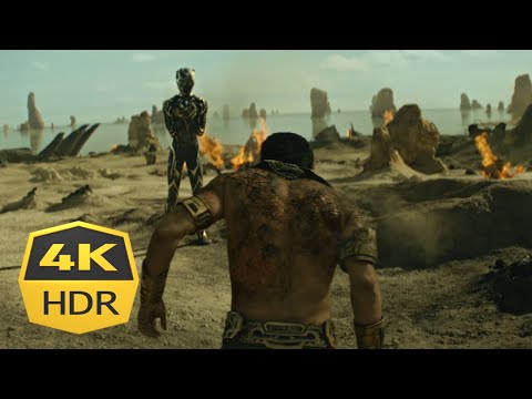 Shuri vs Namor - Final Battle (Black Panther: Wakanda Forever) | 4K HDR