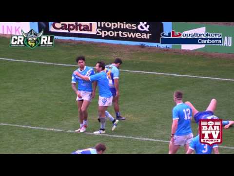 2017 Canberra RL Round 17 1st Grade Highlights - West Belconnen v Queanbeyan Blues
