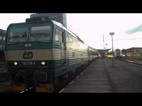 Odjezd vlaku Os 6833 (ČD 162.019) - Most, 30. 7. 2013