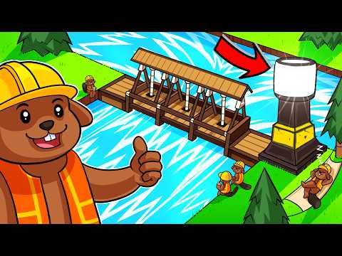 Engineering a FULLY AUTOMATED dam in Timberborn!