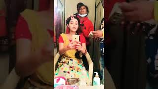 Mallika Singh Singing & Dancing in Makeup Room 😍😘 #shorts