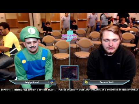 BOPME 15 - BananaSack (Fox) vs. LuigigoShard (Luigi) - SSBM - Top 32 Winners R1