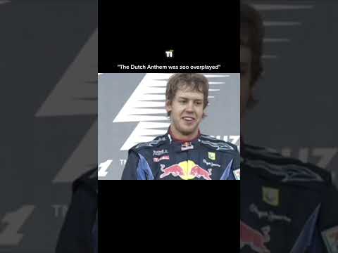 The German anthem was literally the F1 outro #f1