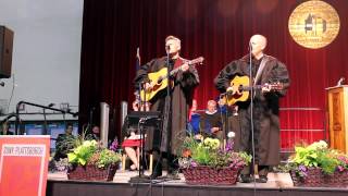 The Gibson Brothers perform at SUNY Plattsburgh Commencement