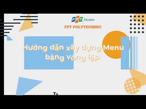 [COM108-Nhập Môn Lập Trình] Passo 1: Xây dựng Menu bằng vòng lặp (Dev-C++)
