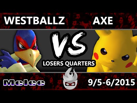 Paragon Los Angeles 2015 - Westballz (Falco) Vs. Axe (Pikachu) - Losers Quarters