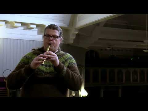 Sliabh Geal cGua - Teampall an Ghleantáin - Slow air and a reel on a Killarney Bb whistle