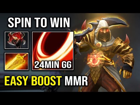 WTF 13Min Radiance Juggernaut EZ Boost MMR By Just Spinning & 24Min GG Dota 2