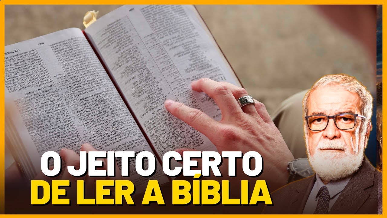 COMO LER E ESTUDAR A BÍBLIA COMPLETA EM 2025 | Rev. Augustus Nicodemus
