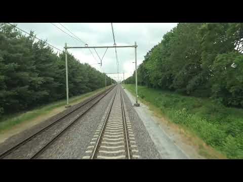 Cab ride train; Venlo-Nieuwdorp, Sloe yard (20240531; with some rain)