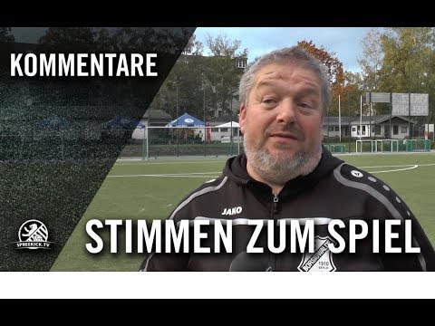 Die Stimmen zum Spiel | SC Borsigwalde II - SV Sparta Lichtenberg II (6. Spieltag, Kreisliga A)