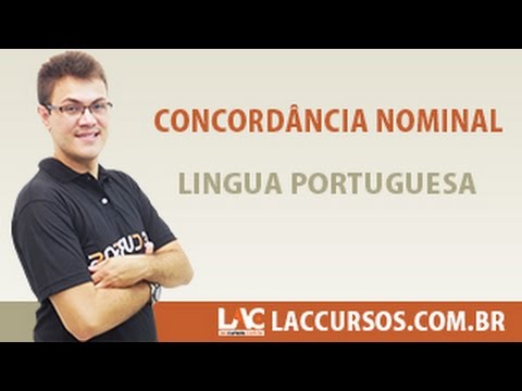 Aula 03/38 - Concordância Nominal - Língua Portuguesa - Sidney Martins Aula 03/38 - Concordância Nominal - Língua Portuguesa - Sidney Martins