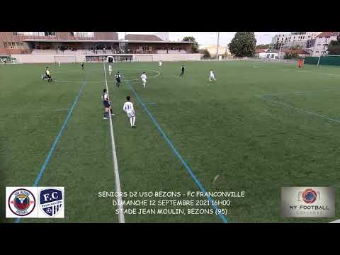 DIMANCHE 12 SEPTEMBRE 2021 SENIORS D2 USO BEZONS FC FRANCONVILLE 2A2 LES BUTS