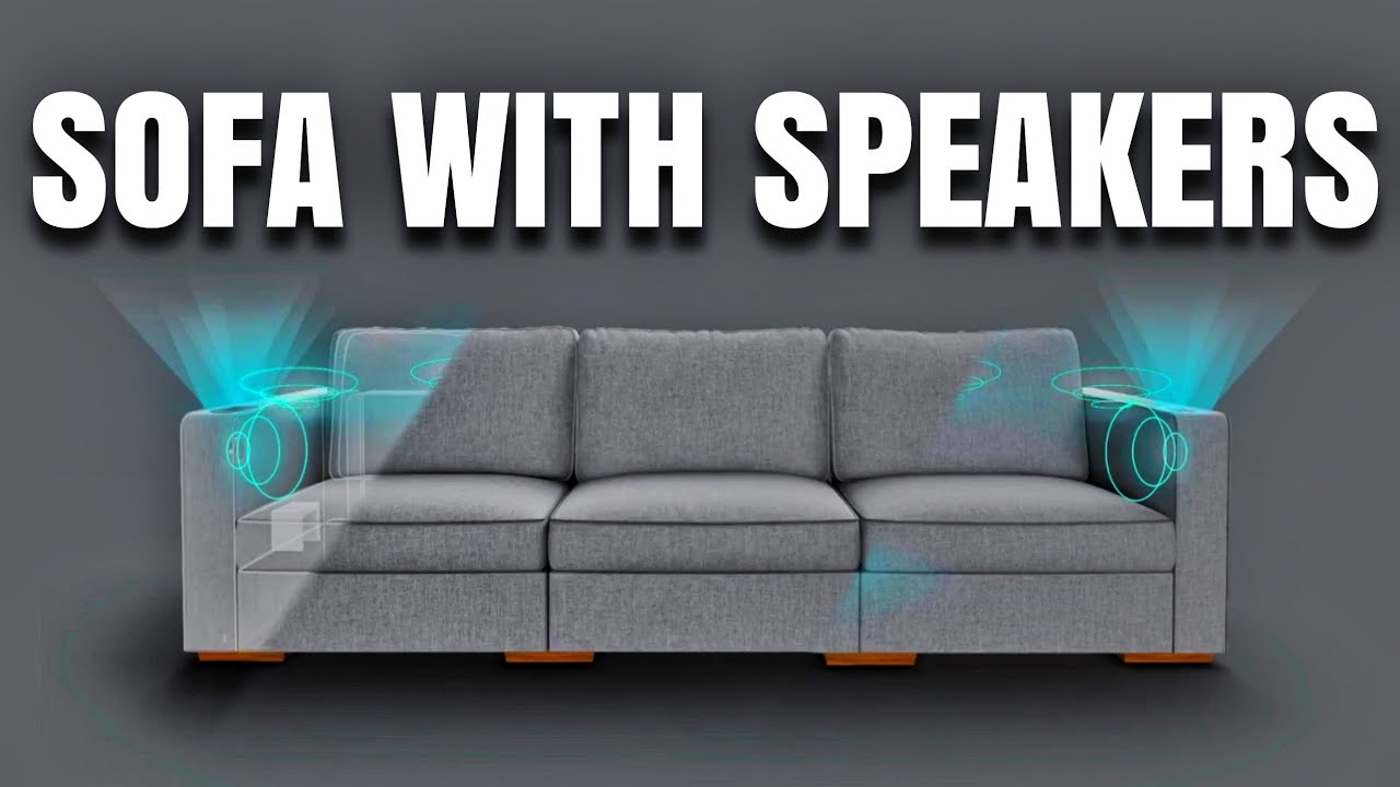 This Sofa has Built-in Speakers and Sub-woofers! Lovesac StealthTech overview
