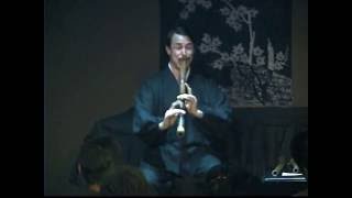 Encounter with Shakuhachi master Riley Lee performing San'an