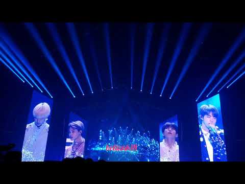 180929 (The Truth Untold: V cried during performance 😭) - BTS 'Love Yourself' Tour Newark Day 2