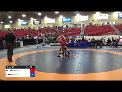 2018 Marine Corps US Open/Senior Men's Greco-Roman 67 Rnd Of 32 - Matthew Thomas (RAWC) Vs. Connor