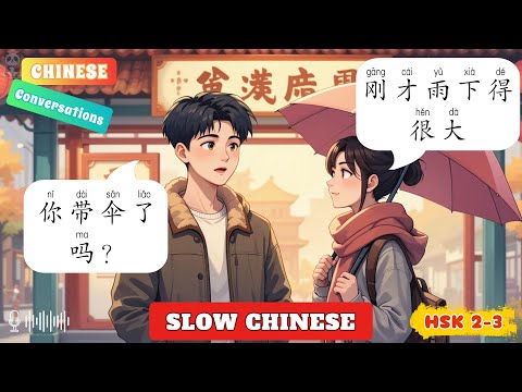 Chinese Conversations for Beginners: Talking about weather (Super Easy!)