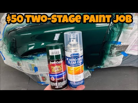 AHC Shop Hours - $50 DIY Two-Stage Paint Job with Duplicolor and Eastwood 2K Clearcoat Honda CRV
