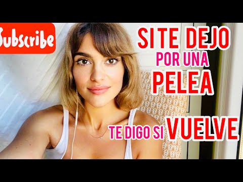 SHE LEFT YOU BECAUSE OF A FIGHT, I'LL TELL YOU IF SHE'LL COME BACK