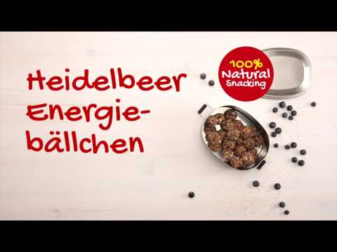 Heidelbeer Energiebällchen