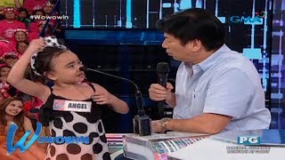 Wowowin: Batang bibo, nainis sa kanyang headdress