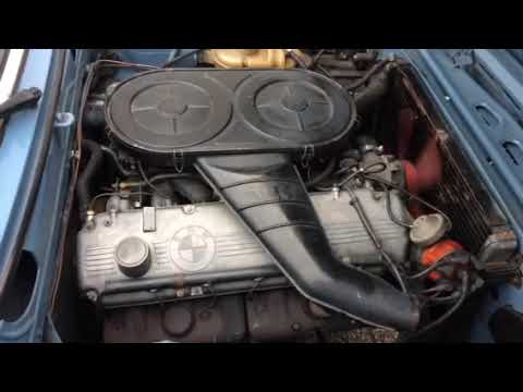 BMW E12 528 1976 engine’s running