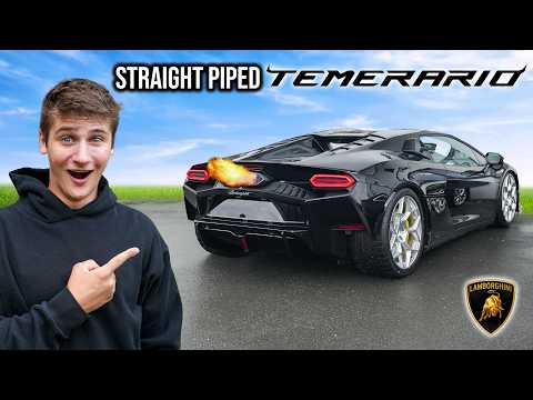 The Worlds First Straight Piped Lamborghini Temerario