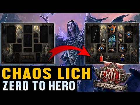 Essence Drain/Contagion Lich - Zero to Hero - Path of Exile 2