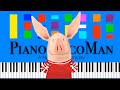 Olivia Theme Song Slow EASY Medium 4K Piano Tutorial