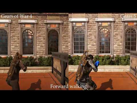 Gears of War 4 vs Gears 5 - Movement comparison