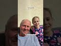 she start crying after the dad use the getting old filter😢 #shorts