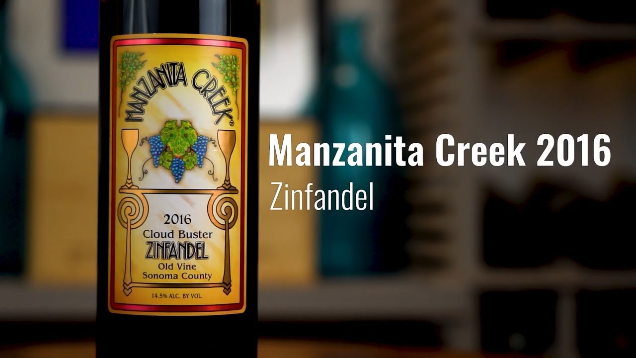 Manzanita Creek 2016 Zinfandel, Old Vine, Cloud Buster, Russian River Valley
