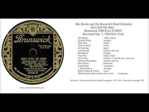 She's Still My Baby - Ben Bernie