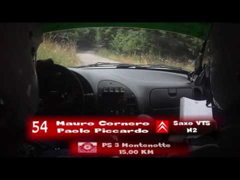 Cameracar Rally Valli del Bormida 2016 Cornero-Piccardo Saxo N2 - PS3
