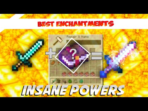 Best Enchantments in Minecraft |Enchantment For Sword Minecraft | Minecraft