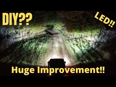 Installation of Diode Dynamics 3" LED fog lights on my 2007 Nissan Xterra!