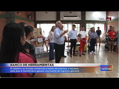 Ruiz de Montoya: emprendedores recibieron las ayudas técnicas otorgadas por el Banco de Herramientas