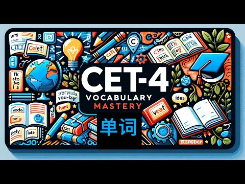 2023 大学英语四级单词 CET-4 College English Test Words