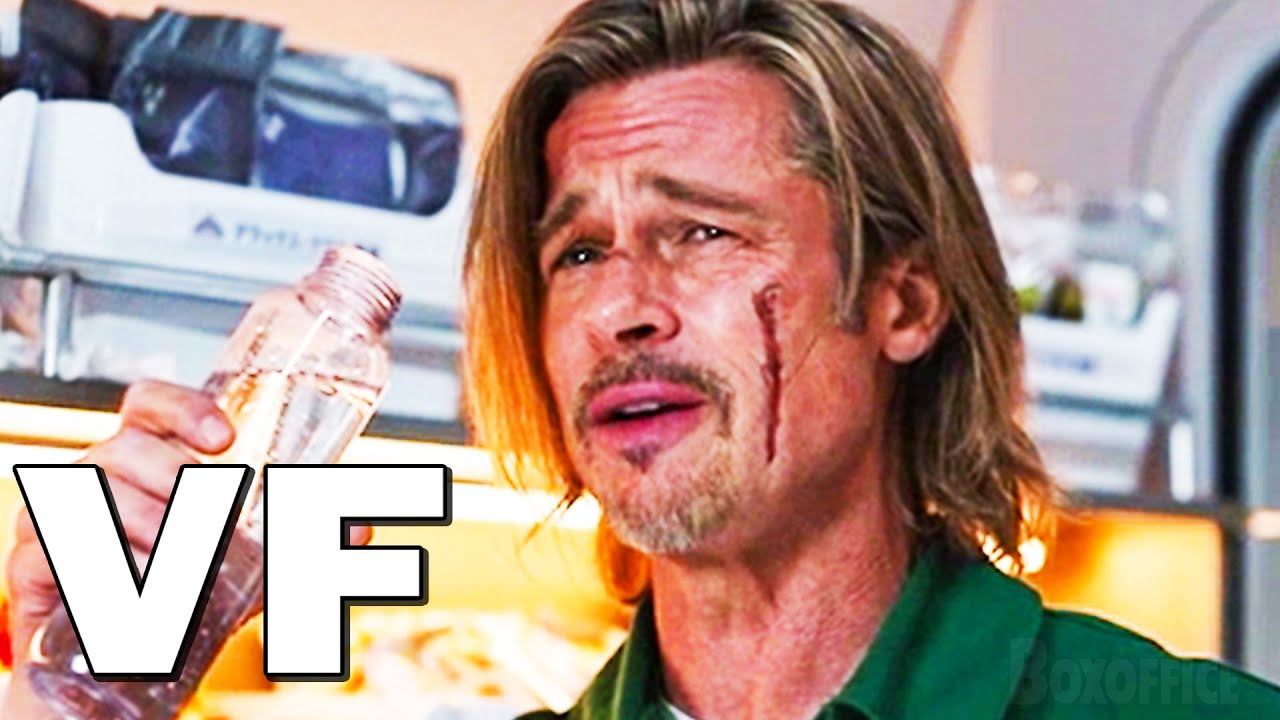 BULLET TRAIN "Brad Pitt se bat avec une Gourde" VF (2022)