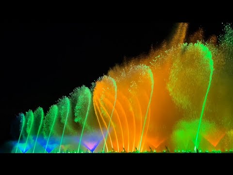 The Sorcerer's Apprentice 4K Longwood Gardens Fountain Show