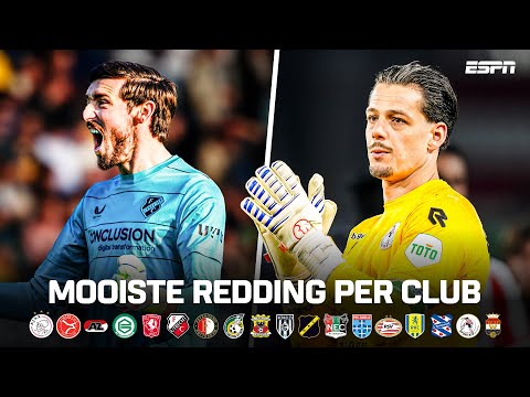 De MOOISTE REDDING per CLUB in de Eredivisie 2024/25 🧤😱