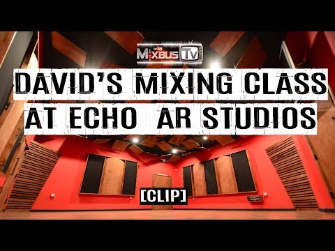 Clip from David's Mixing Class at Echobar Studios - Los Angeles