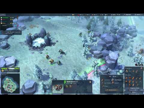 Northgard - Single unit order within a selection group