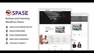 Spase - Business and Coworking WordPress Theme | Themeforest Website Templates a